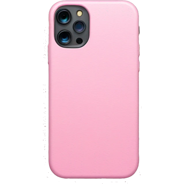 IPhone 14 pink emoji