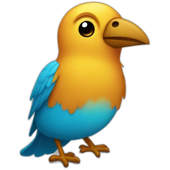TWITTER BIRD emoji