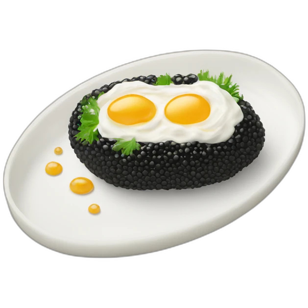 caviar-bread-with-sour-cream-onion emoji