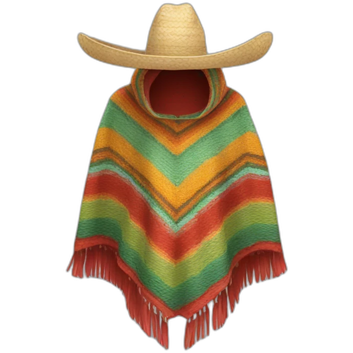 mexican poncho emoji