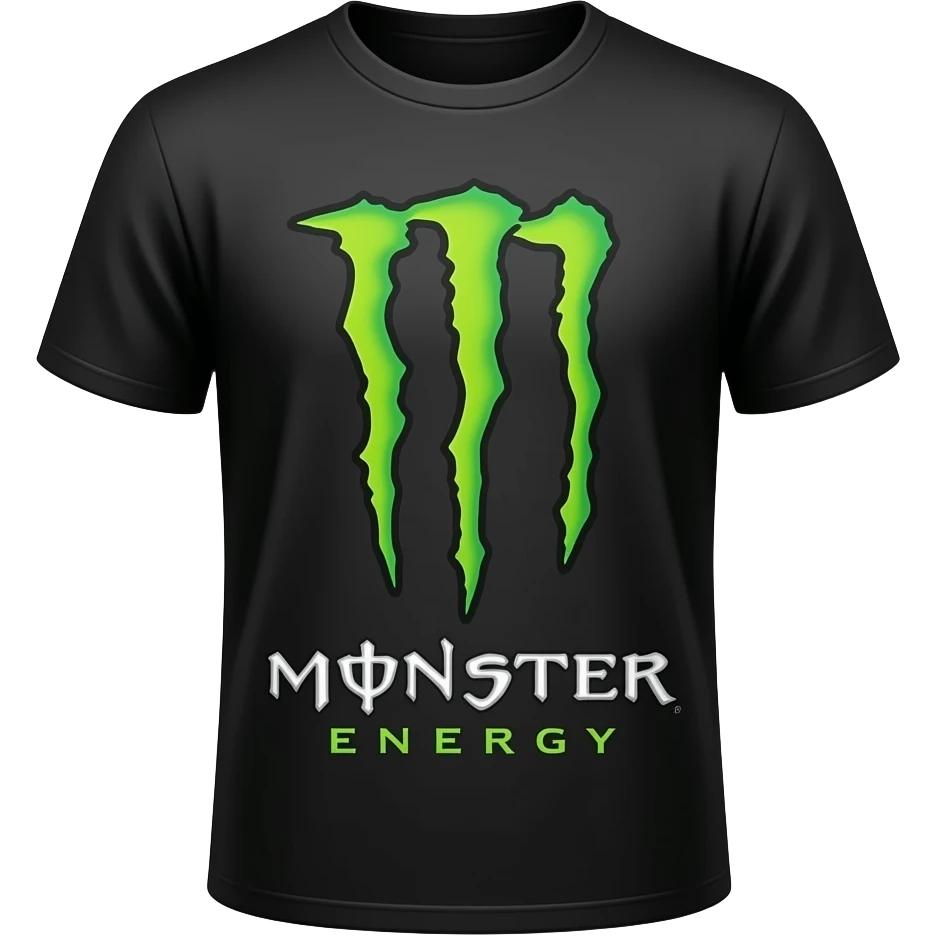 Monster Energy's t-shirt emoji