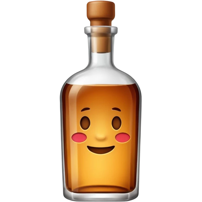 botella de licor vacia emoji