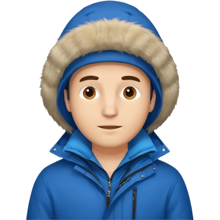 man in parka emoji