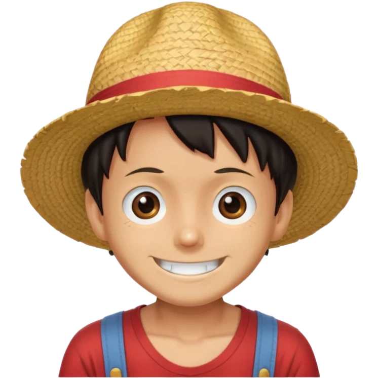 Luffy au chapeau de paille  emoji