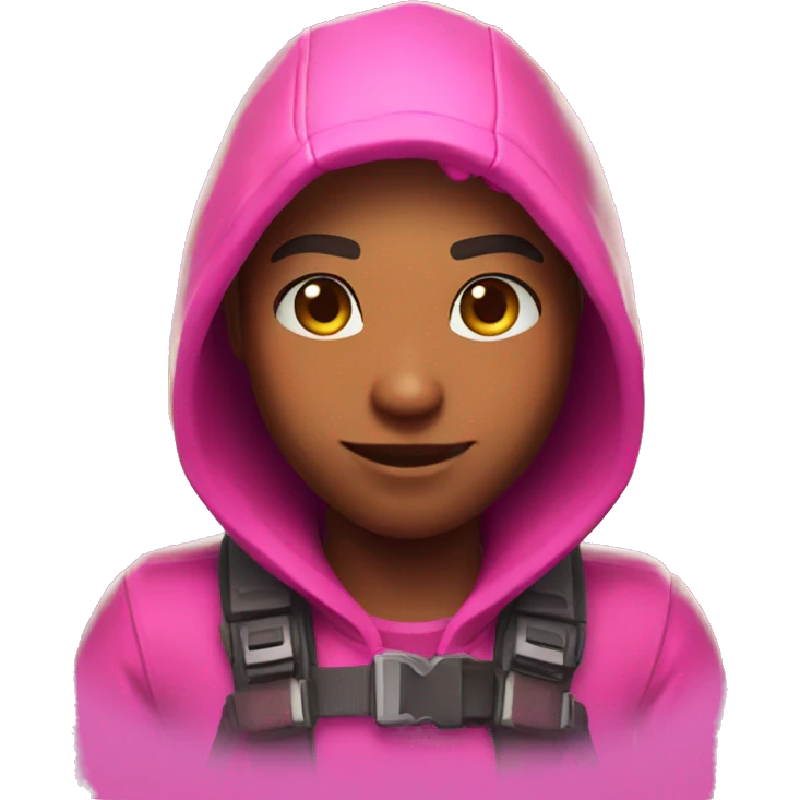 Fortnite pink skin emoji