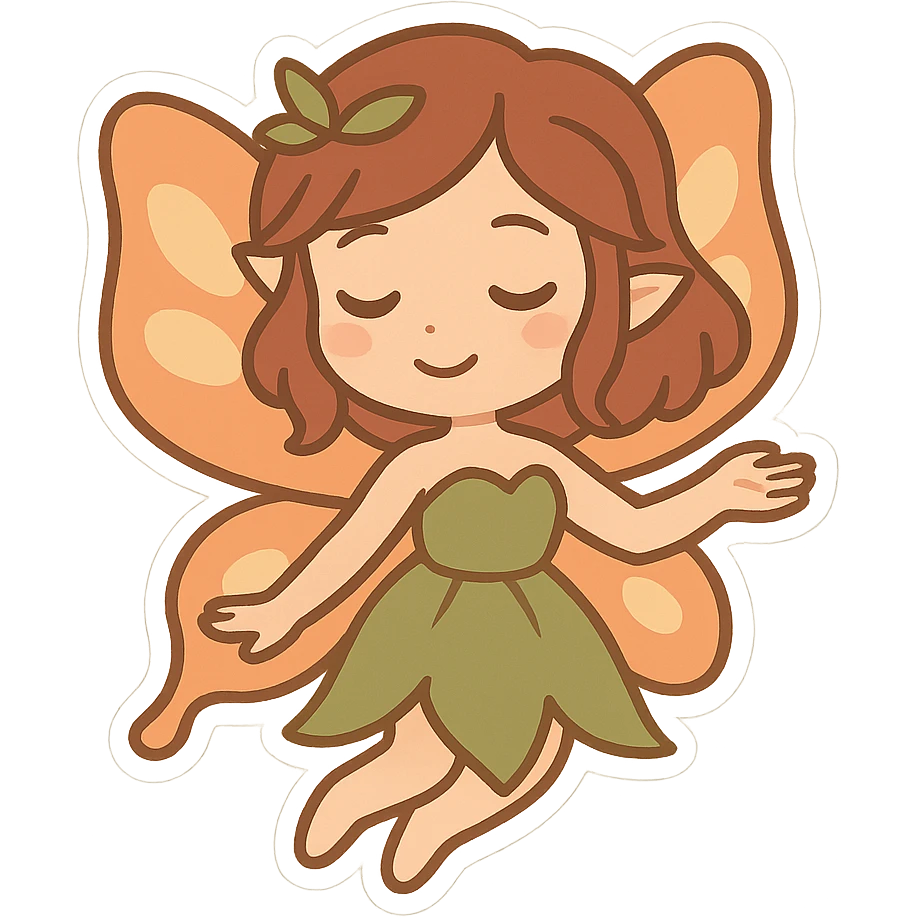 一个蝴蝶仙子 emoji