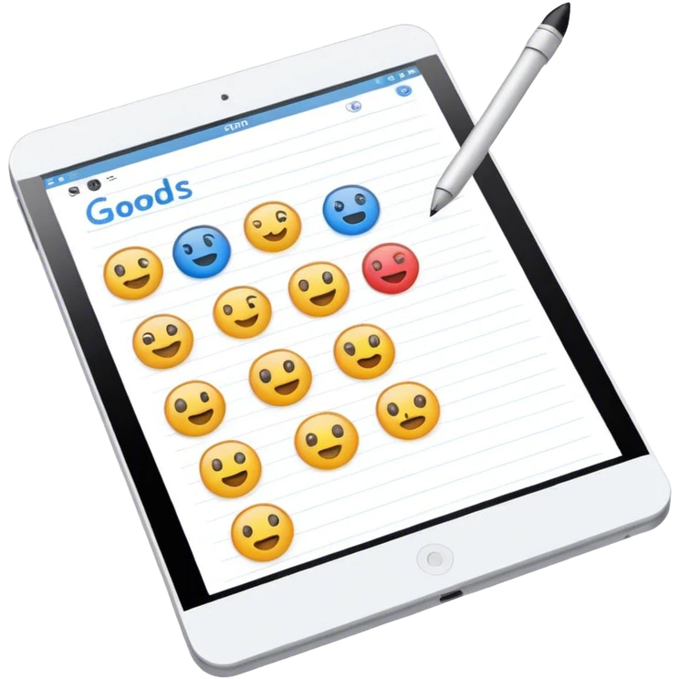 GoodNotes app emoji