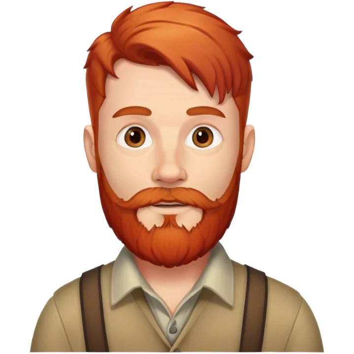 RED BEARD CANADIAN emoji