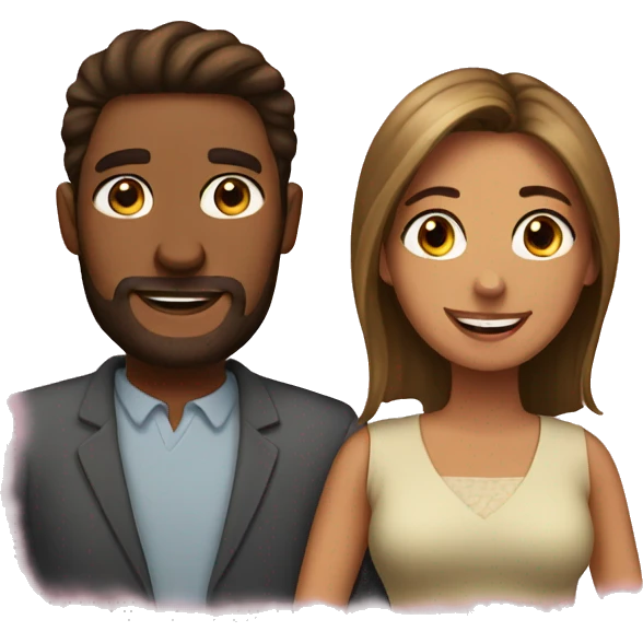 Husband and wife together emoji
