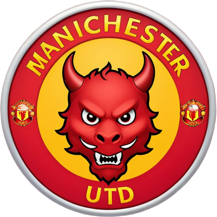 Create the emoji of Manchester united logo emoji