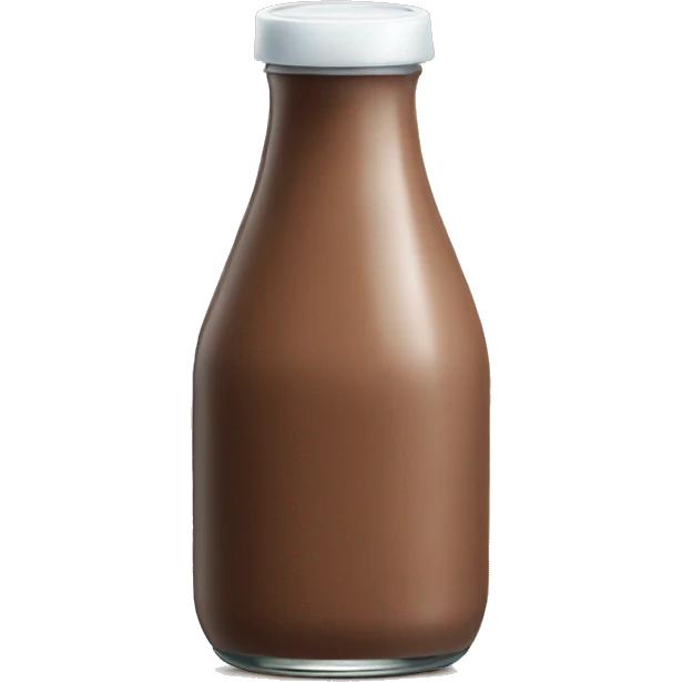 Chocolate milk  emoji