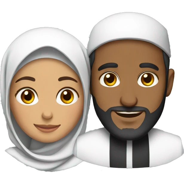 Muslim couple  emoji
