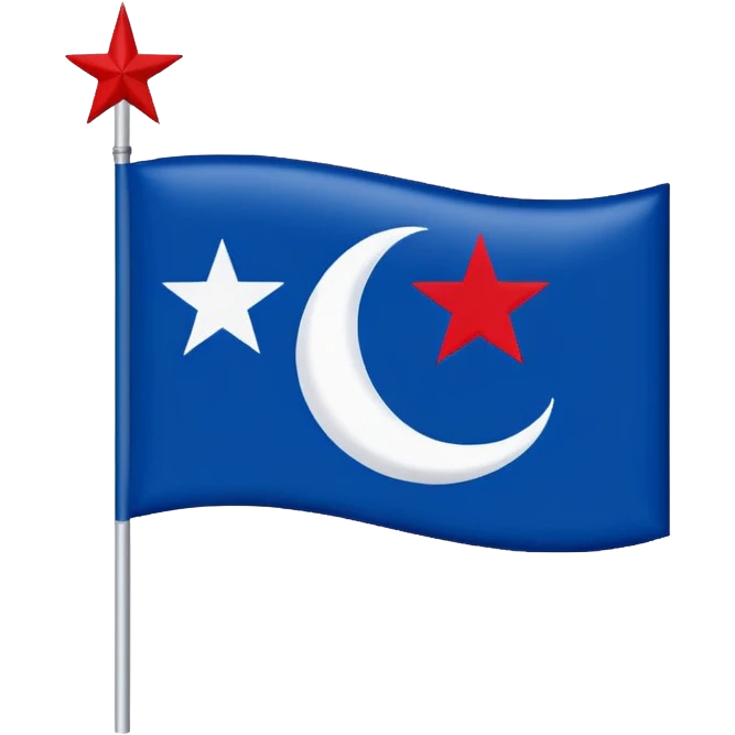 Flag of Kashmir emoji