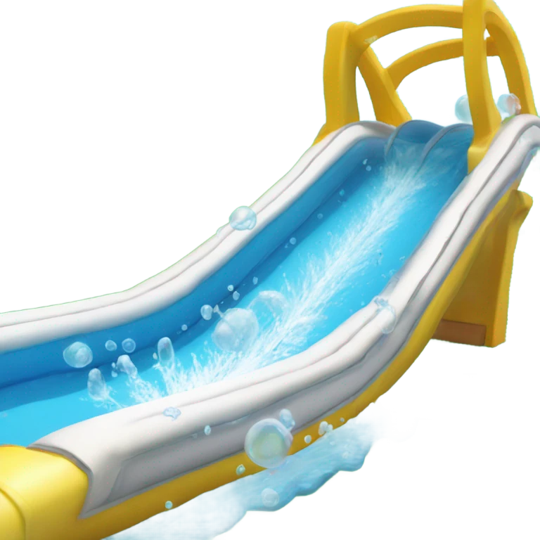 Water slide burping  emoji