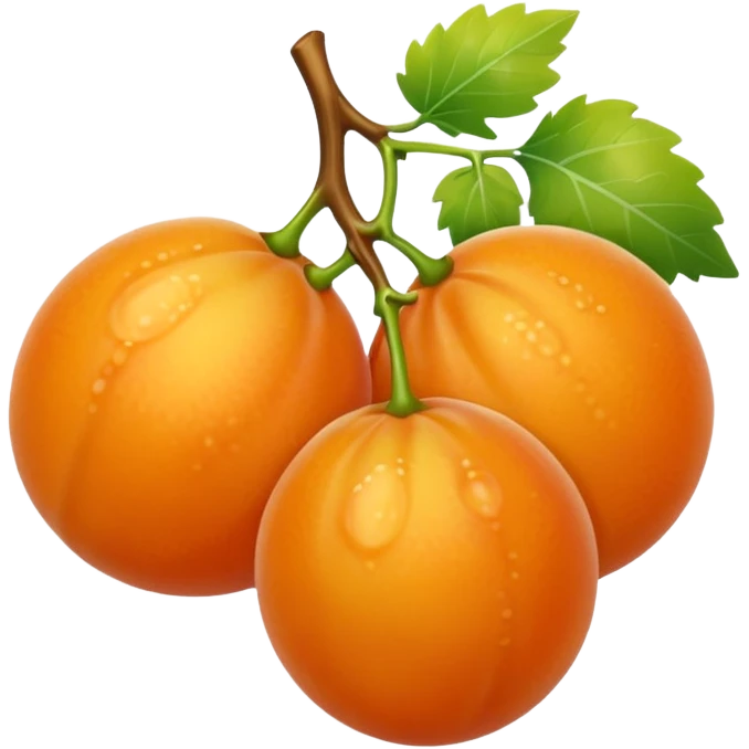 orange grape emoji