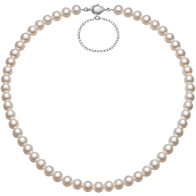 pearl necklace emoji