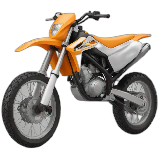 Moto sur mars emoji