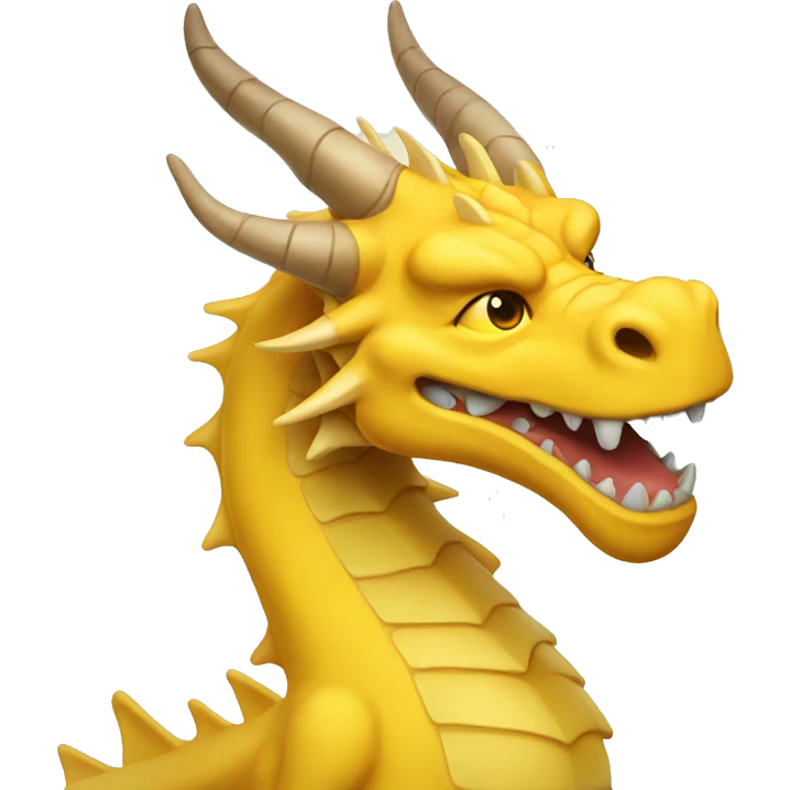 yellow dragon emoji