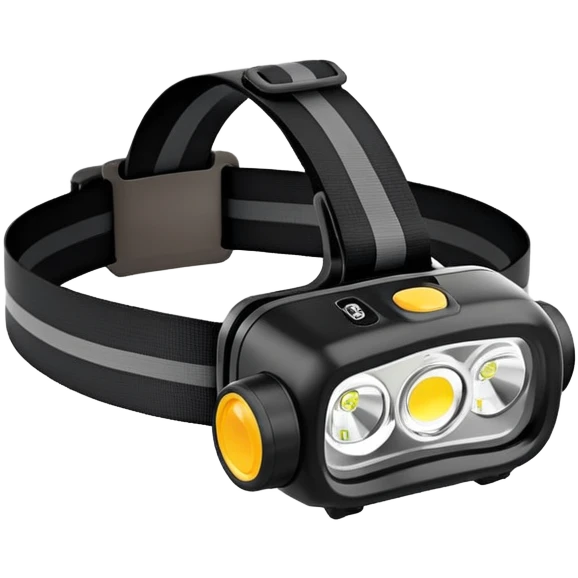 hiking headlamp flashlight emoji