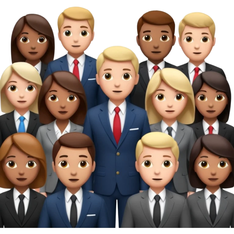 insurer audit team 3d render emoji