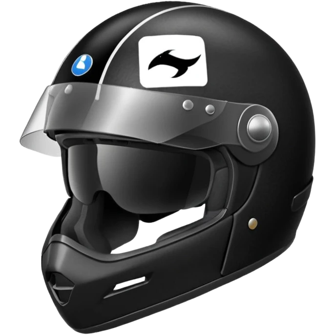 chinstrap motorcycle helmet emoji