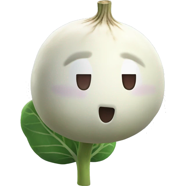 Turnips from animal crossing  emoji