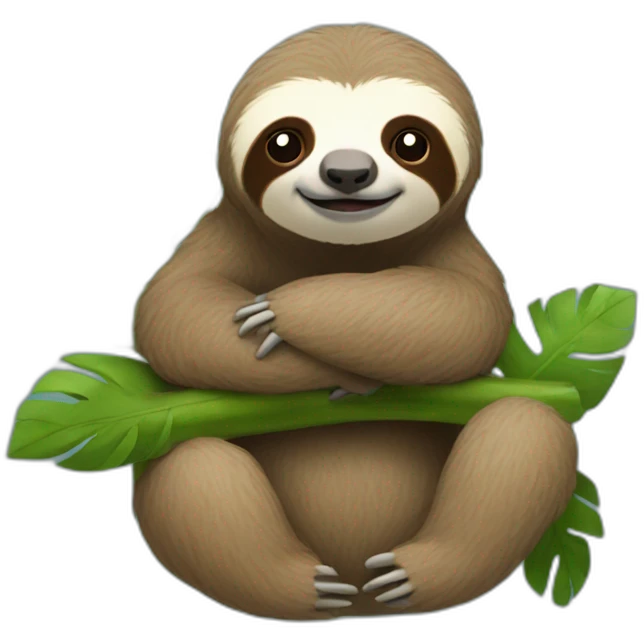  sloth streaming emoji