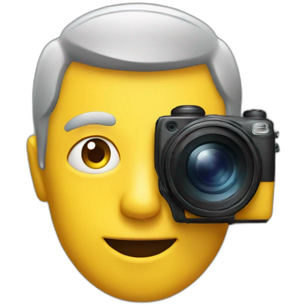 Camera man emoji
