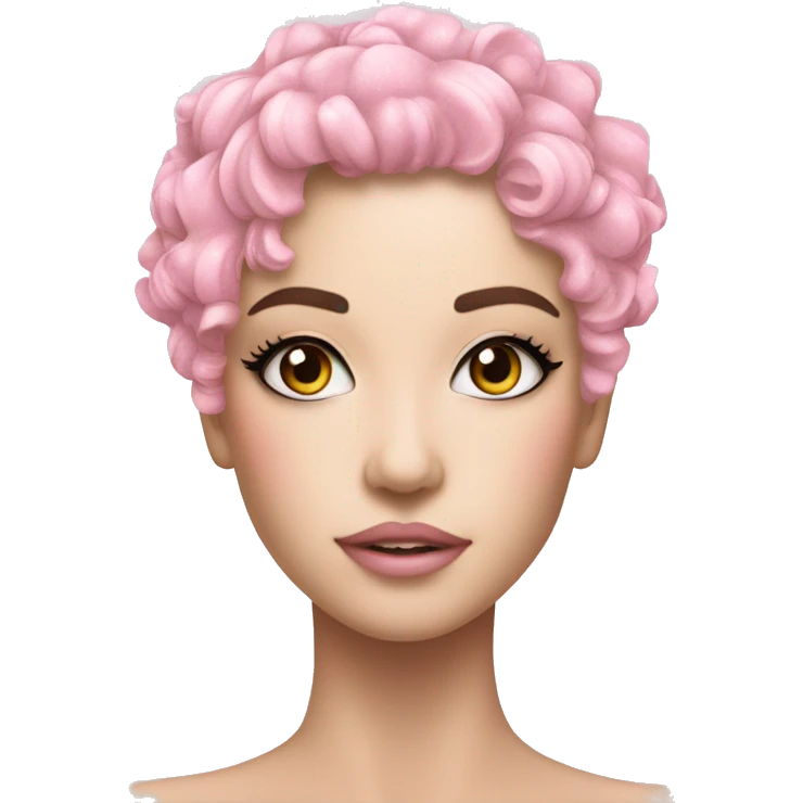 Fairy light pink perfume glitter emoji
