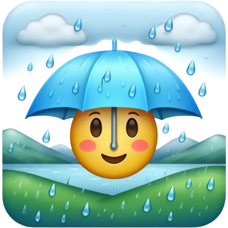 rainy day  emoji