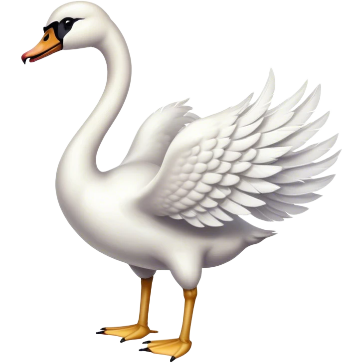twerking swan emoji