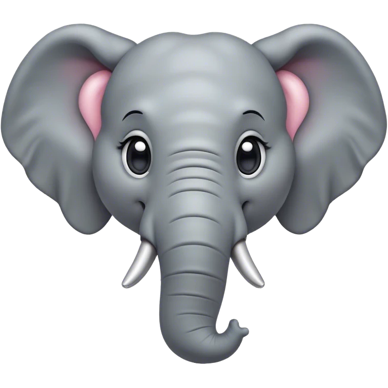 Cinematic Comical Elephant Portrait Emoji, Head tilted dramatically with an exaggeratedly amused expression, featuring a striking gray hide with whimsical wrinkles and wide, expressive eyes full of playful disbelief, Simplified yet hilariously expressive features, highly detailed, glowing with a slightly sassy glow, high shine, dramatic yet playful, stylized with an air of cheeky mischief, bright and endearing, soft glowing outline, capturing the essence of a spirited and over-the-top elephant, so meme-worthy it feels like it could trumpet its way into internet fame instantly! emoji