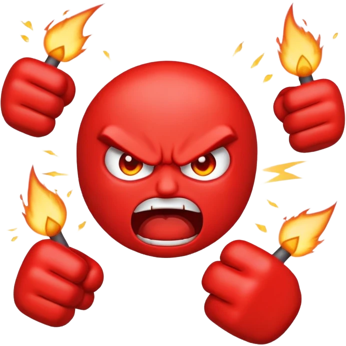 attacking emoji emoji