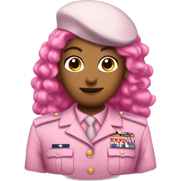 military pinkie emoji