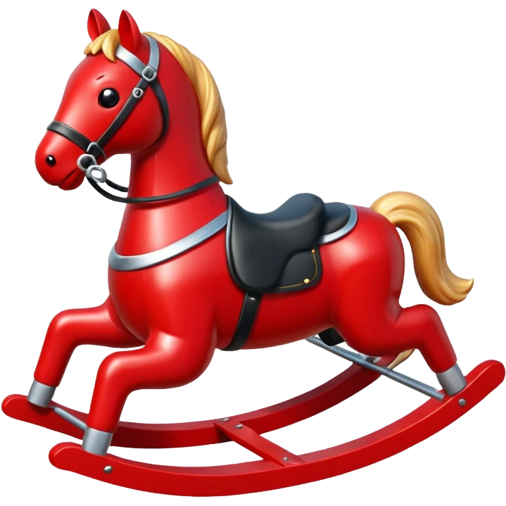 red Rocking Horse emoji