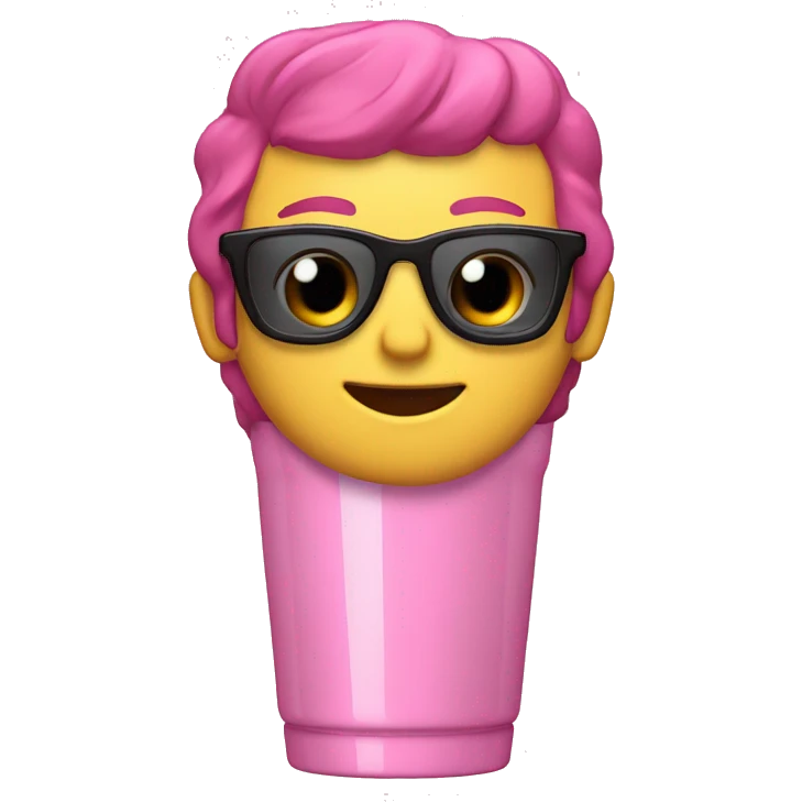 Stanley pink tumbler emoji