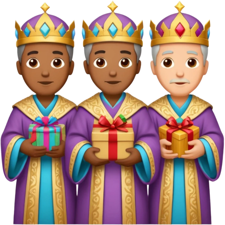 three wise men emoji