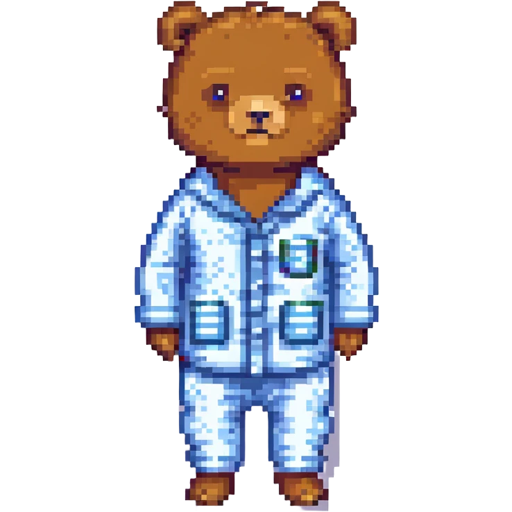 bear in pajamas emoji