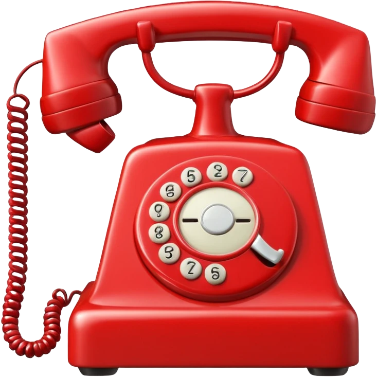 red phone ringing emoji
