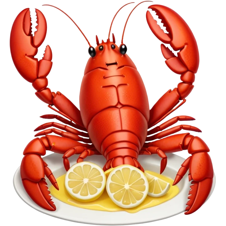 lobster meal emoji