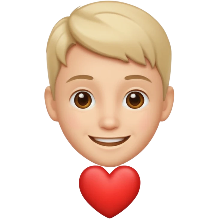 Calin avec cœur emoji