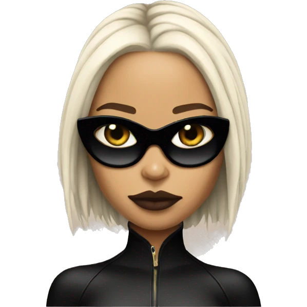  Zo Kravitz cat woman emoji