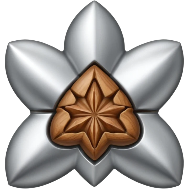 Metal walnut cracker  emoji