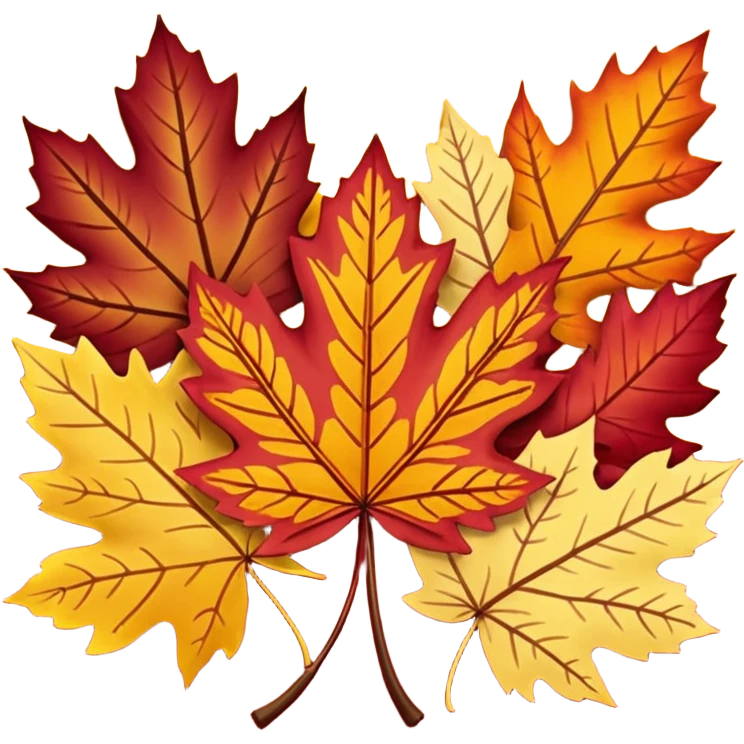 autumn banner for November emoji