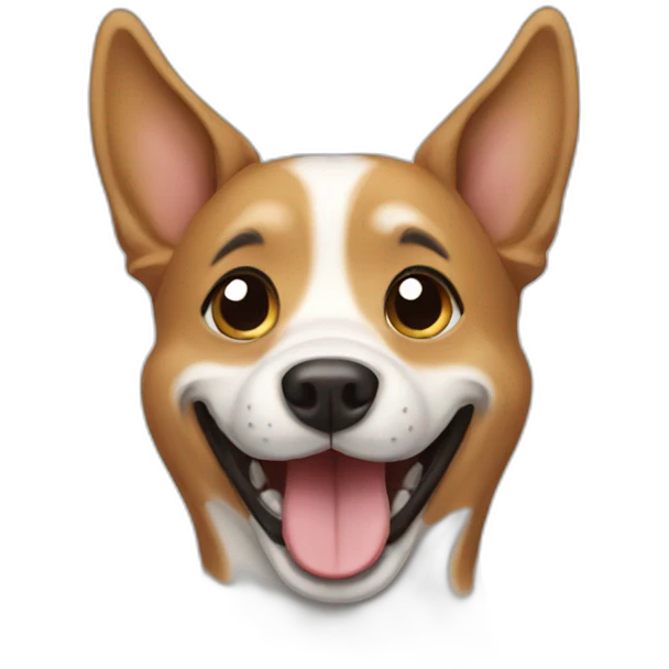 happy dog emoji