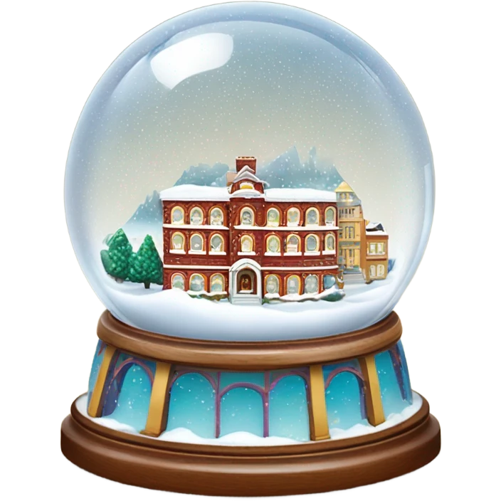 san francisco snow globe emoji