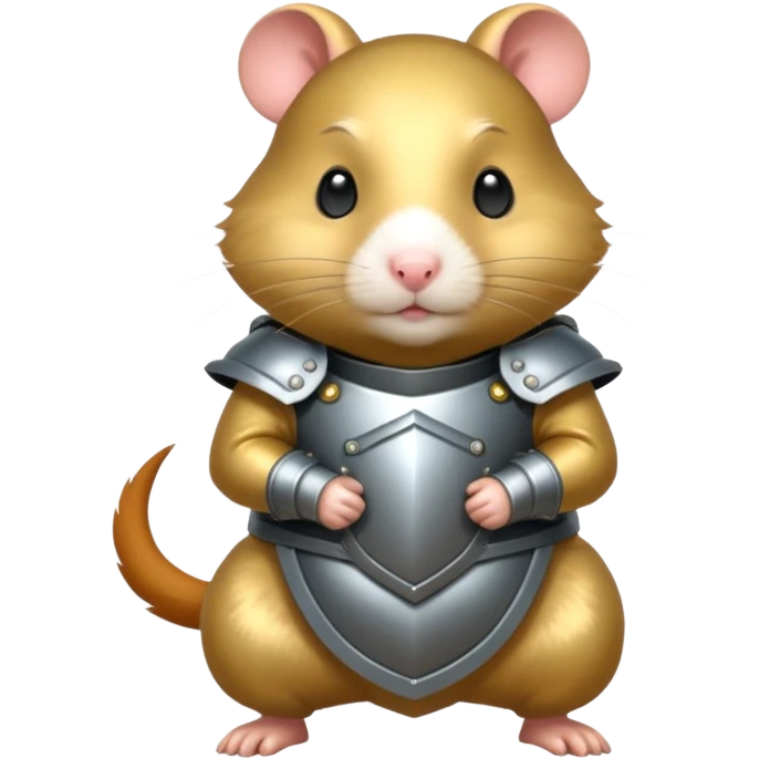 armor hamster emoji