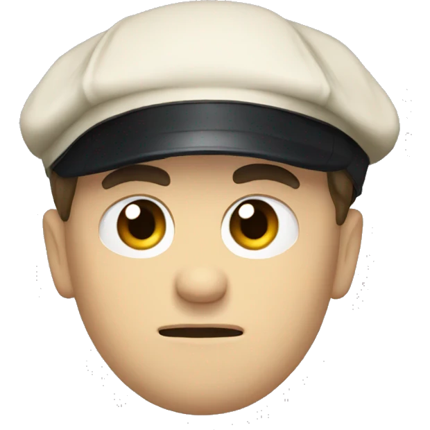 Tommy shelby frowning face emoji