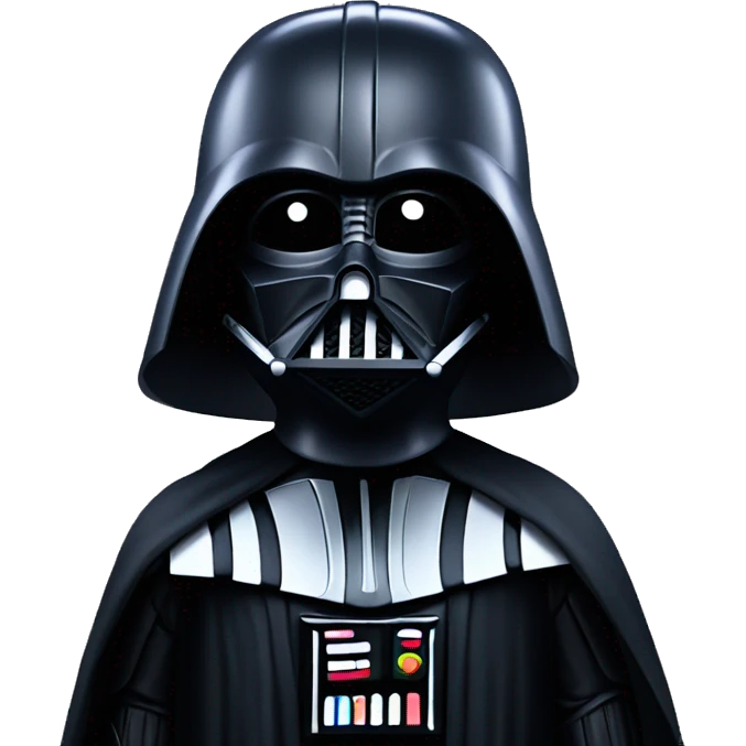 Darth Vader happy emoji