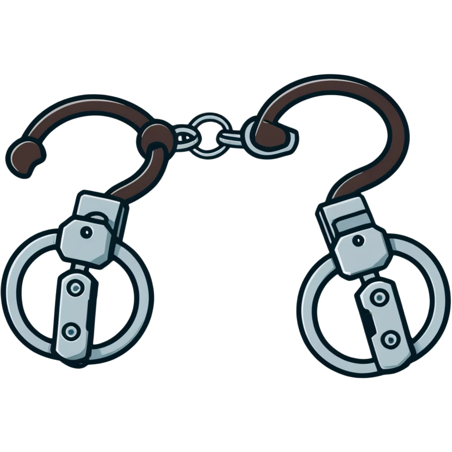 handcuffs emoji